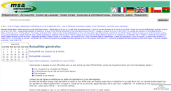 Desktop Screenshot of mont-saint-aignan-international.org